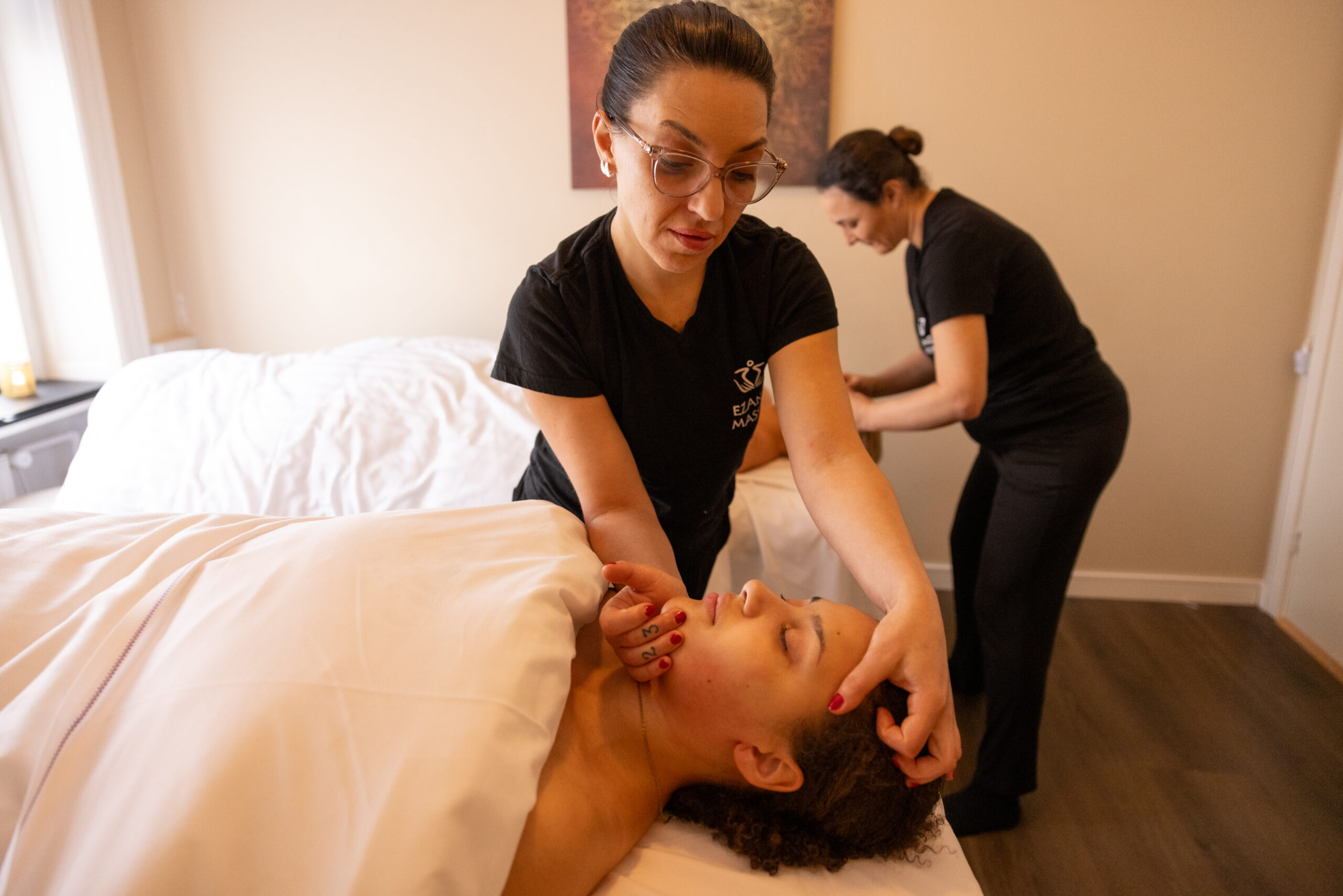 parmassage til veninder